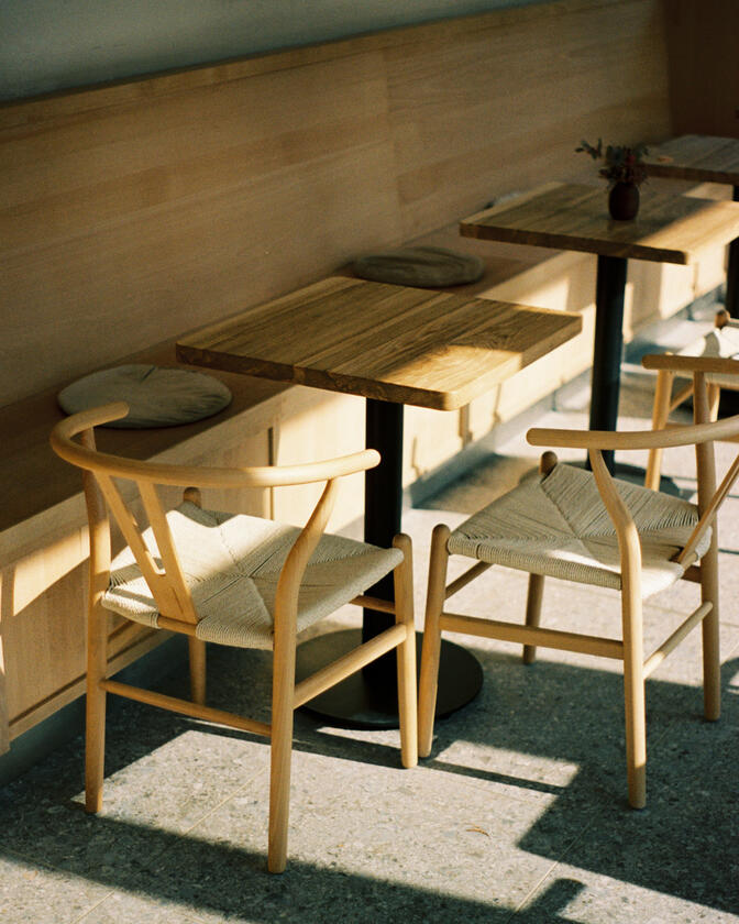 KEDEM Restaurant interior design and creative direction including custom furniture design and construction by Liam Barwick