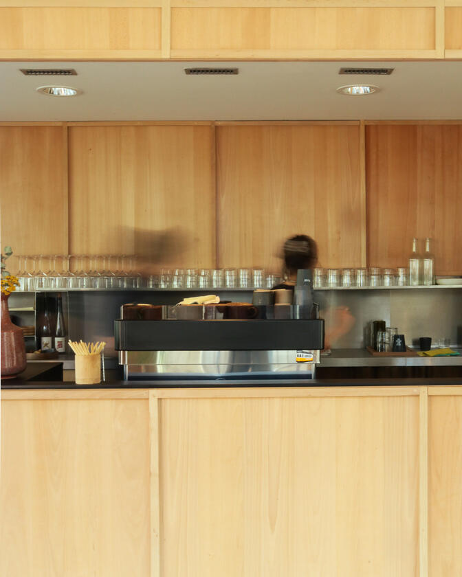 KEDEM Restaurant interior design and creative direction including custom furniture design and construction by Liam Barwick