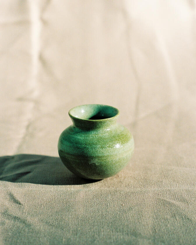 ceramics A small ceramic artwork made by Liam Barwick