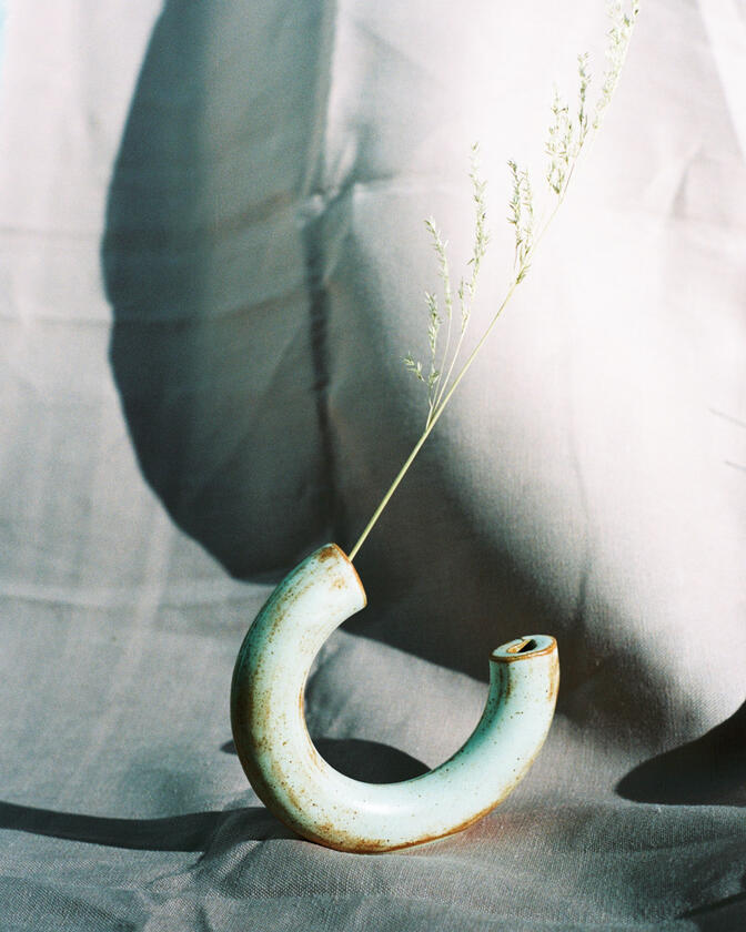 ceramics A small ceramic artwork made by Liam Barwick