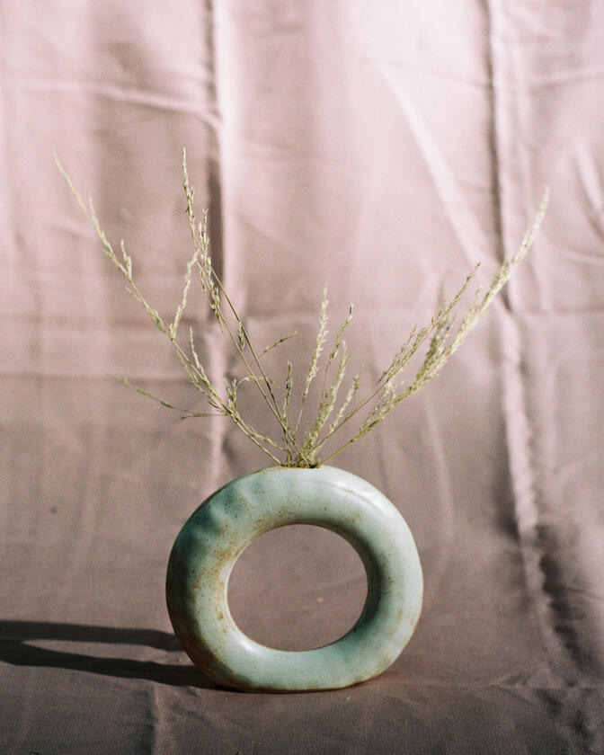 ceramics A small ceramic artwork made by Liam Barwick